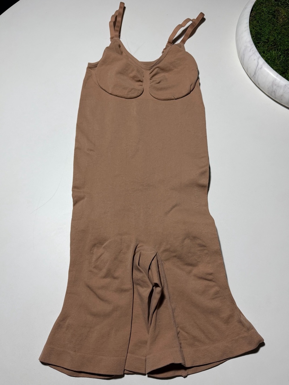 Comfort by Real
Seamless Shaping Bodysuit - Style 85617 - Beige - Large
